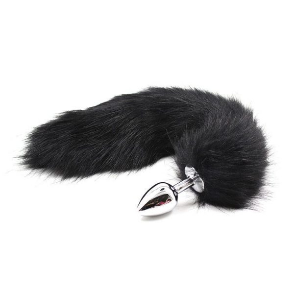 Plug Fox Tail black