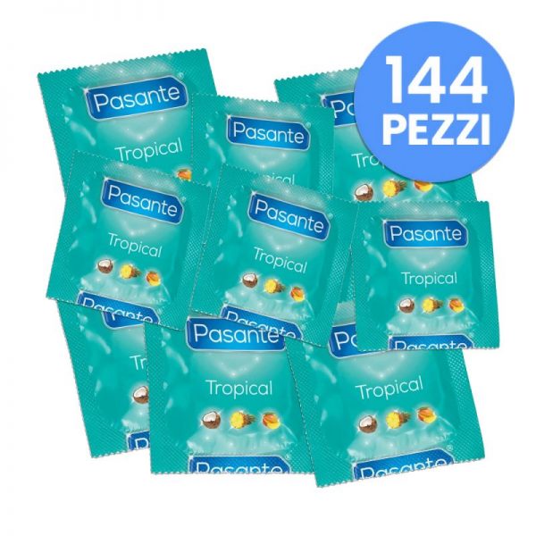 Profilattici Pasante Tropical 144 pz