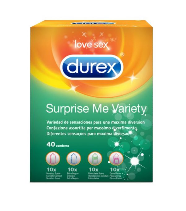 Preservativi Durex Surprise Me