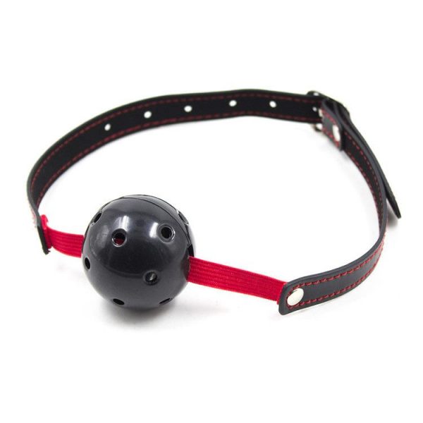 Breathable Ball Gag Stretch (nero) - immagine 2