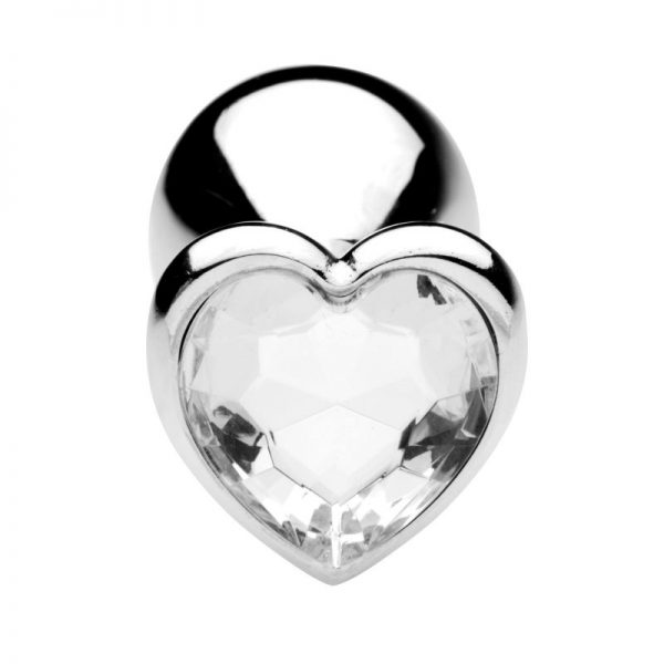 Plug heart clear large - immagine 3