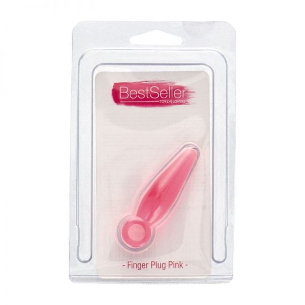 Plug anale finger pink - immagine 2