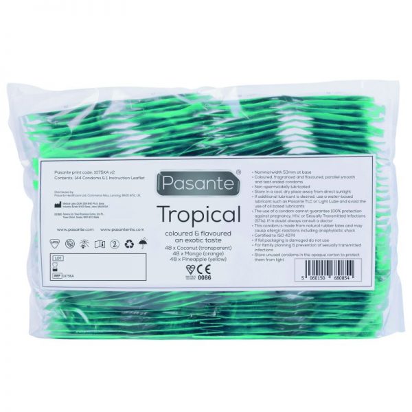 Profilattici Pasante Tropical 144 pz - immagine 2