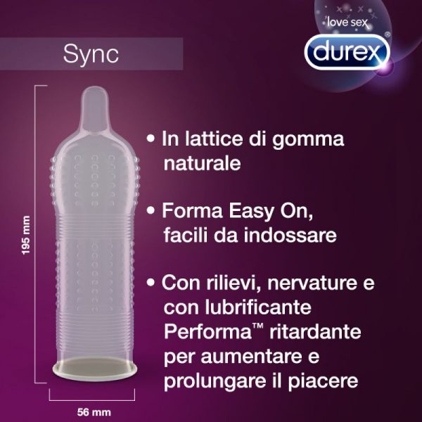 Profilattici durex sync - immagine 2