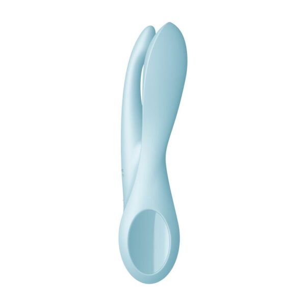 Vibratore threesome 1 blue - immagine 3