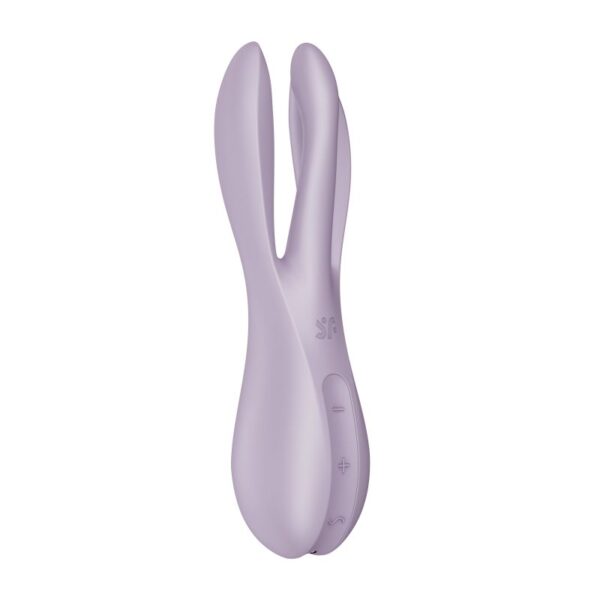 Vibratore threesome 2 Purple - immagine 3