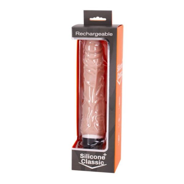 Vibratore-realistico-Silicone-Classic-Plus-Rosa-21 CM - immagine 2