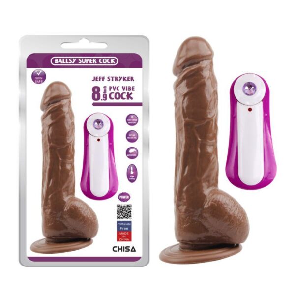 Dildo vibrante Jeff Stryker