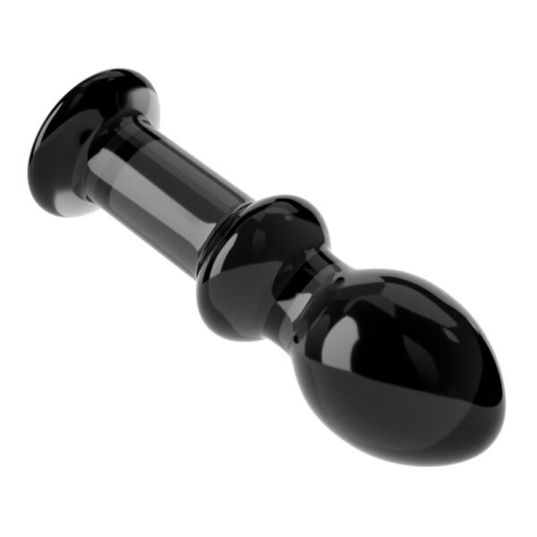 Plug anale Black Glass - immagine 3