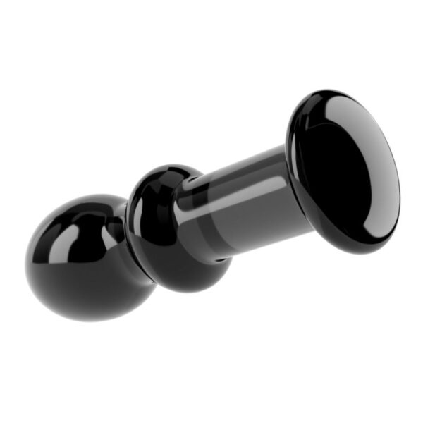 Plug anale Black Glass - immagine 4