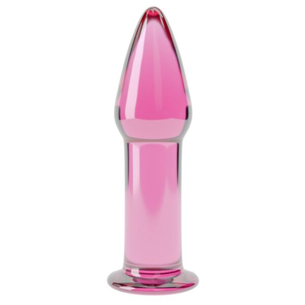 Plug anale Glass Love pink - immagine 2