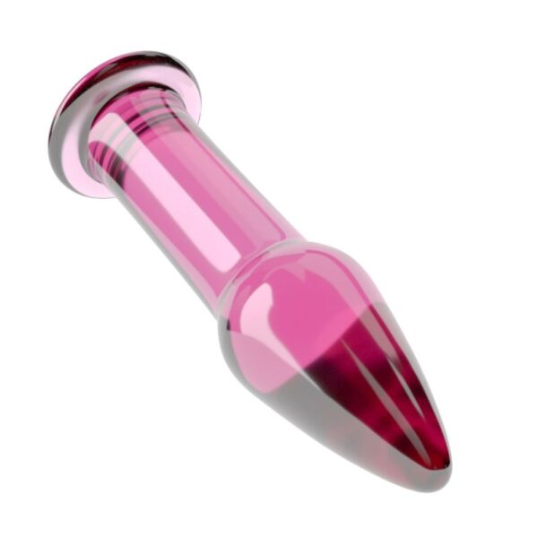 Plug anale Glass Love pink - immagine 3