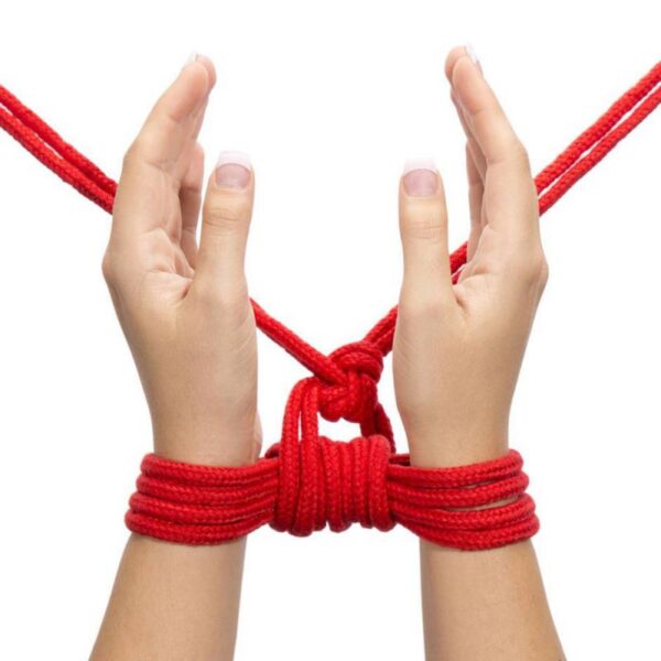 Corda Bondage Red 10 mt - immagine 4