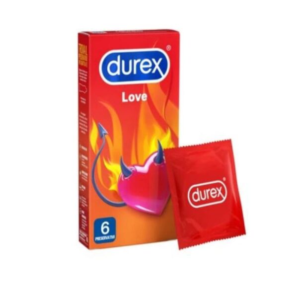 Profilattici durex love 6 pz - immagine 2