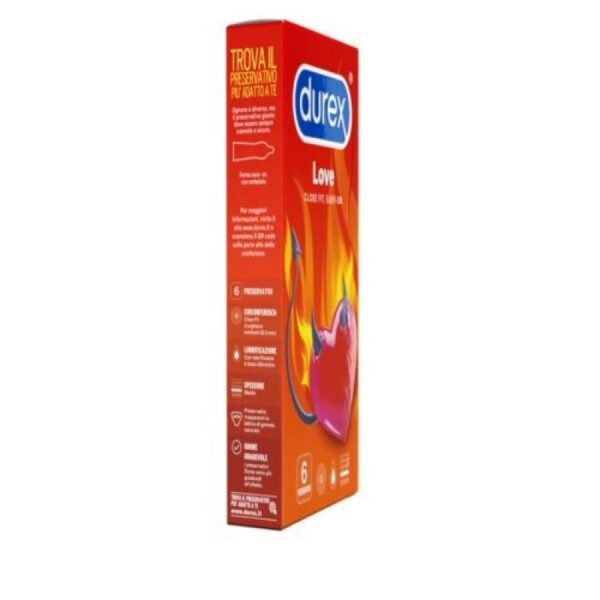 Profilattici durex love 6 pz - immagine 4