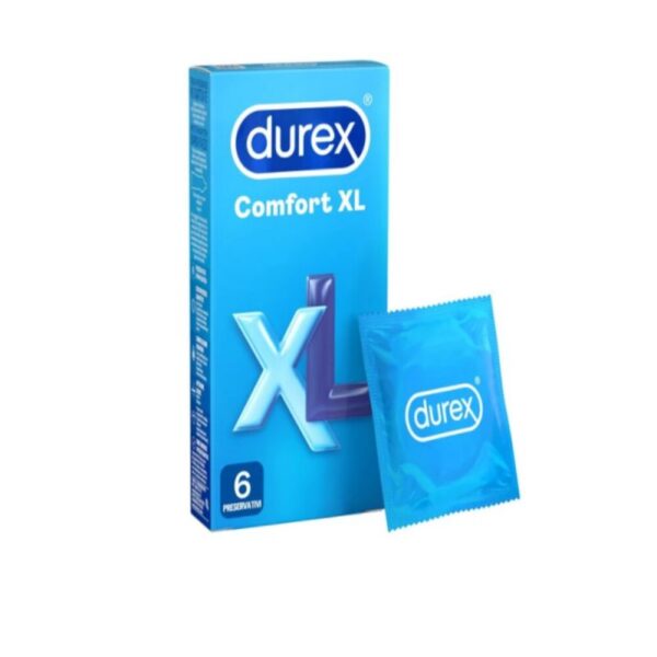 Profilattici durex comfort xl 6 PZ - immagine 2