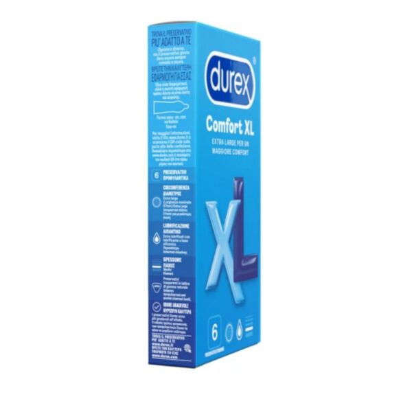 Profilattici durex comfort xl 6 PZ - immagine 4