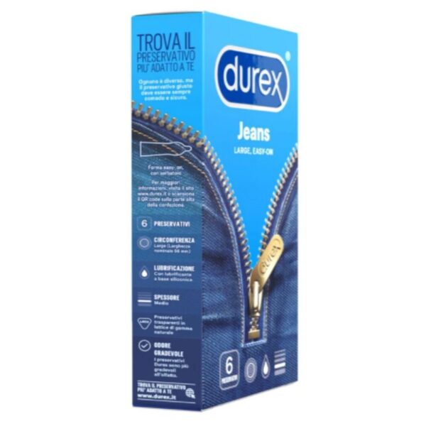 Profilattici durex jeans 6 pz - immagine 4