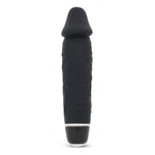 Mini Vibratore realistico Silicone Classic Nero 15 cm